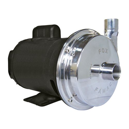 Bomba Centrifuga de Inox Famac FOX 1,0Cv 110mm de Rotor INOX 316L 110/220V Monofasico IP21