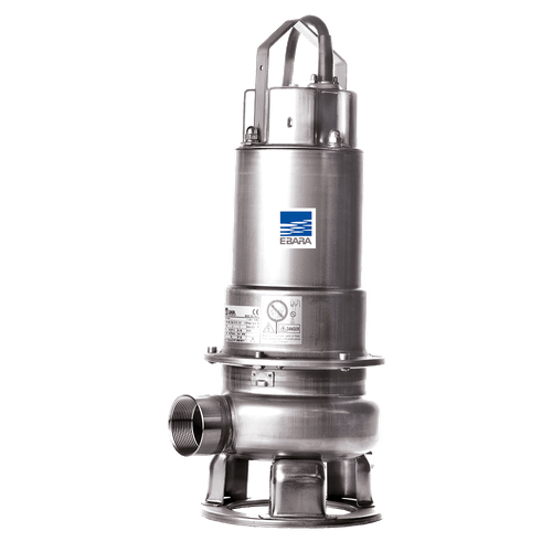 Bomba Submersivel Ebara DW VOX 1506 1,5Cv Rotor de 88mm Trifasico IP68 220V